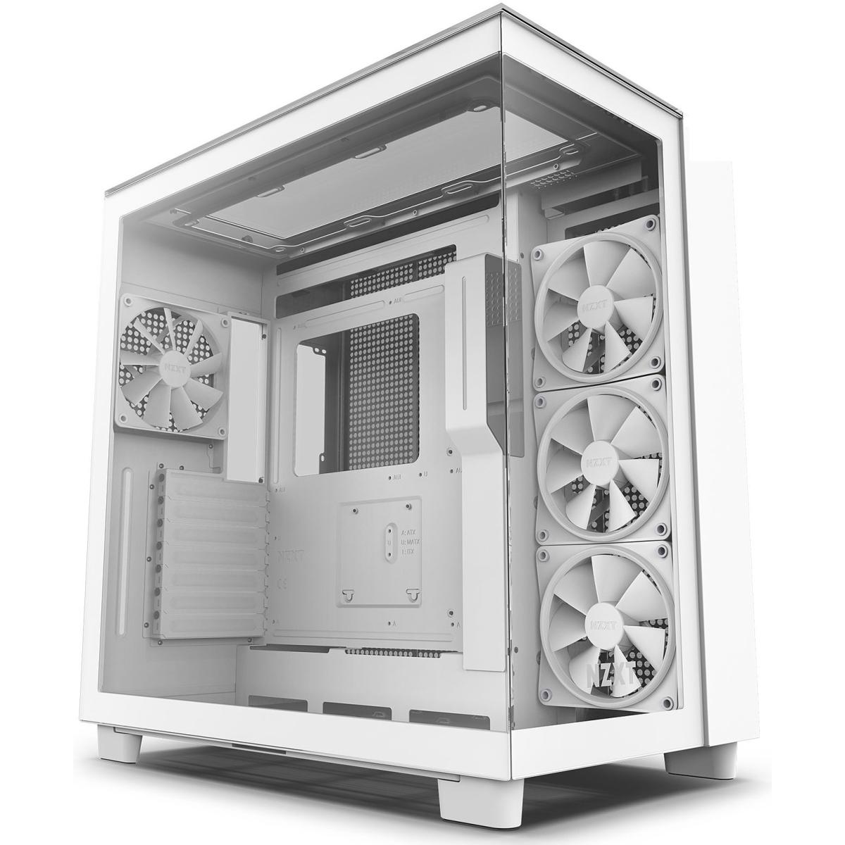 NZXT H9 Elite Premium Dual-Chamber Mid-Tower Tempered Glass Gaming Case NZXT H9 Elite Premium Dual-Chamber Mid-Tower Tempered Glass Gaming Case